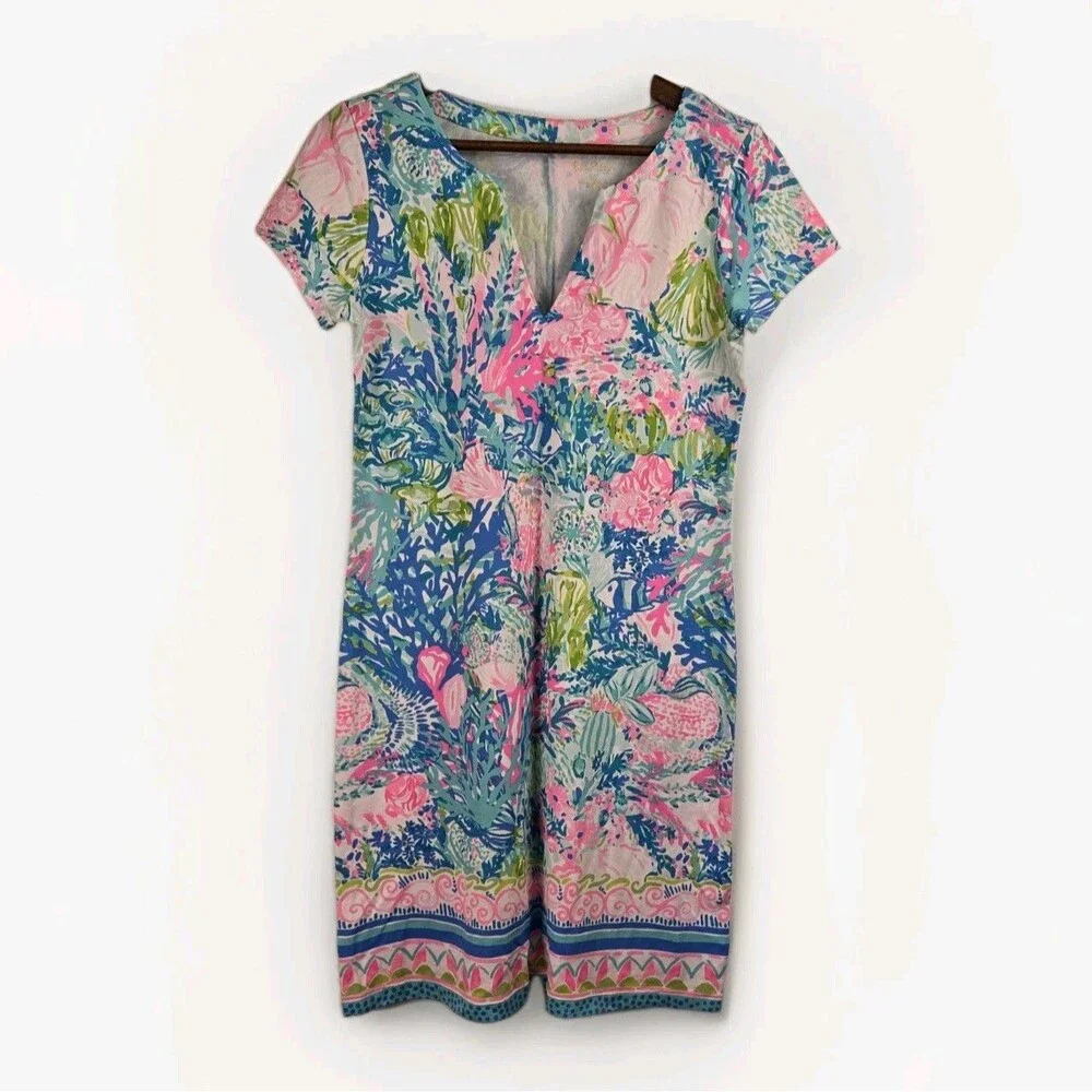 Lilly Pulitzer Women's Sophiletta Dress Size Small UPF 50+ Resort Coastal - Picture 1 of 9